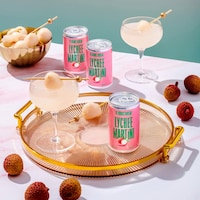 Canned Lychee Martinis