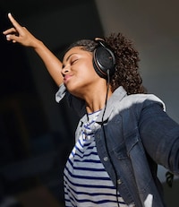 Copper-Accented Performance Headphones