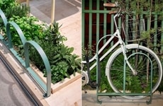 Architectural Midcentury Bike Racks