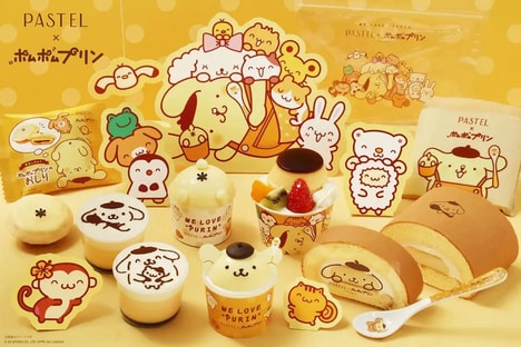 Cartoonish Custard Dessert Collections