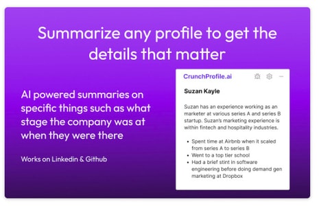 Candidate Profile Tools