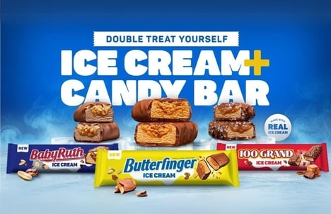 Frozen Candy Bar Confections