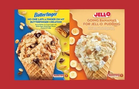 Spring-Inspired Ice Cream Menus