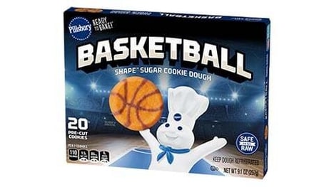 Sports-Themed Ready-to-Bake Cookies