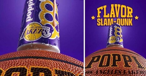 Probiotic Soda Basketball Partnerships