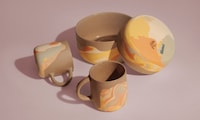 Artful Pet Bowl-Matching Mugs Image 1