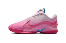 Pink Tonal Basketball Sneakers