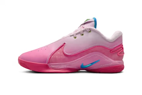 Pink Tonal Basketball Sneakers
