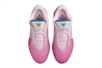 Pink Tonal Basketball Sneakers Image 2