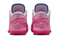 Pink Tonal Basketball Sneakers Image 4