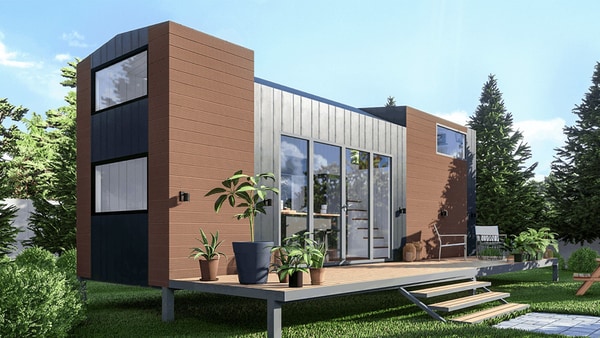 Dual-Mezzanine Tiny Homes