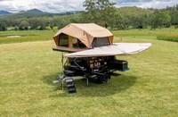 Towable Inflating Camping Trailers