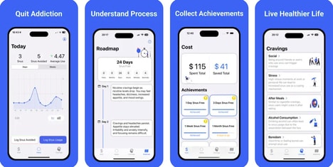 Nicotine Addiction Trackers