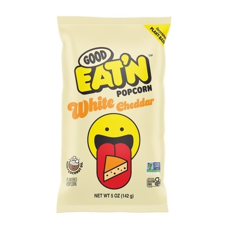Cheesy Plant-Based Popcorns