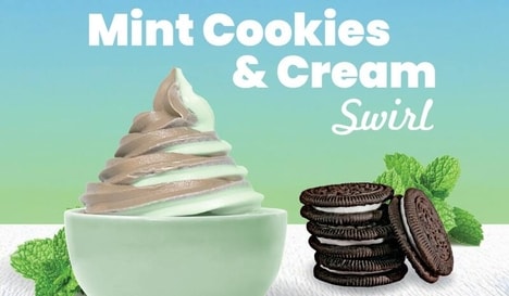 Minty Frozen Yogurt Menus