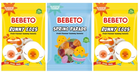 Liquid-Filled Easter Gummies