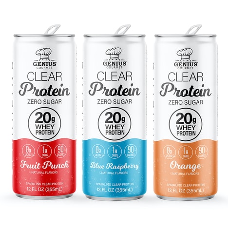 Sparkling Clear Protein Drinks