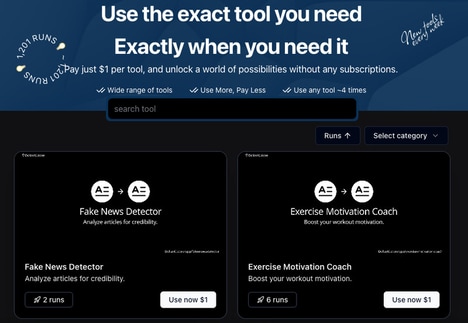 On-Demand AI Tools