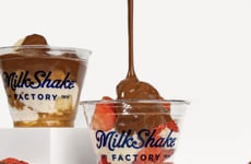 Textural Chocolate Fruit Cups