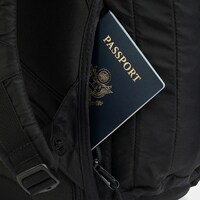 Low-Profile Connectivity-Blocking Backpacks Image 4