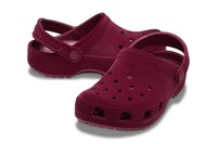 Textured Velvet-Covered Clogs Image 1