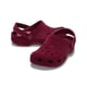 Textured Velvet-Covered Clogs Image 1