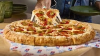 Savory Parmesan-Encrusted Pizzas Image 1