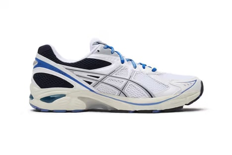 Collaborative Minimal Blue Sneakers