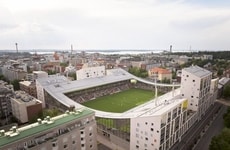 Hybrid Football Stadium Housing