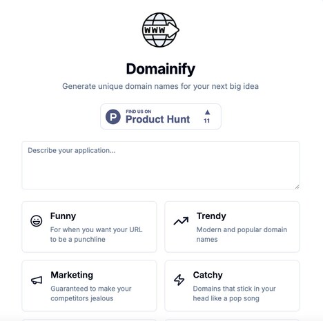 AI Domain Name Generators