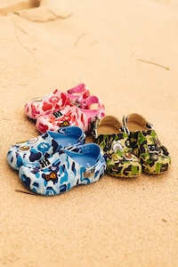 Patterned Collaborative Slip-On Shoes