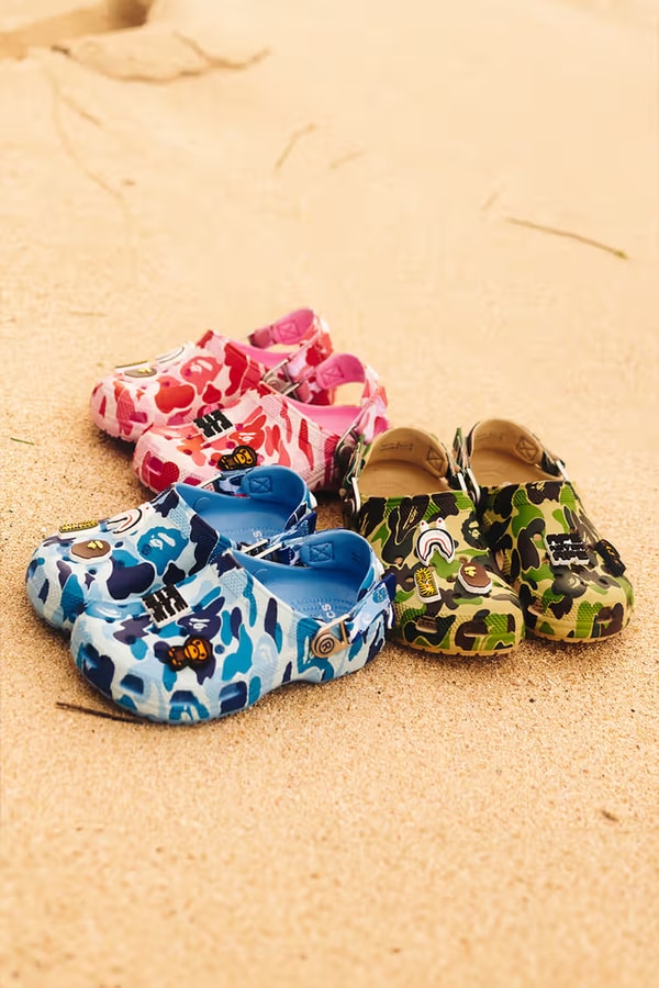 Patterned Collaborative Slip-On Shoes Image 1