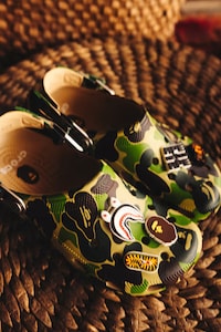 Patterned Collaborative Slip-On Shoes Image 2