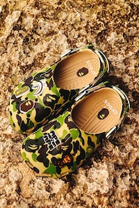 Patterned Collaborative Slip-On Shoes Image 4