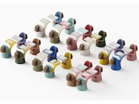 Colorful School Desk Designs Image 1