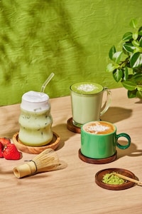 Matcha-Focused Spring Coffee Menus Image 1