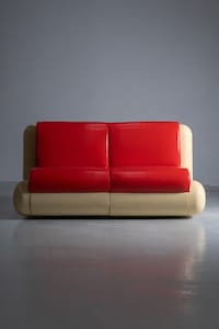 Bold Upholstered Retro Furniture Image 2