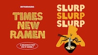 Instant Noodle-Crafted Fonts