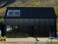 Jet-Black Sustainable Artful Cabins