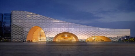 Arched Garden-Topped Cultural Centers