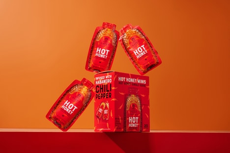 Convenient Single-Serve Honey Condiments