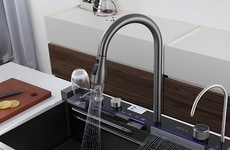 Tech-Equipped Kitchen Sinks