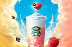 Blooming Color-Changing Coffees