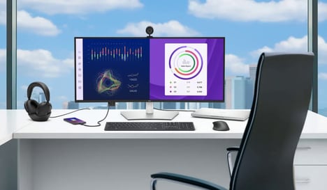 Widescreen USB Hub Monitors