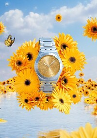 Spring-Forward Floral Design Watches Image 5