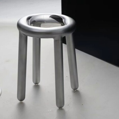 Bubble-Inspired Bulbous Stools