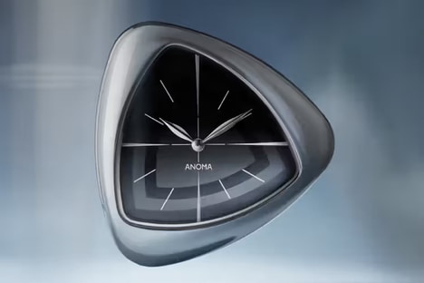 Black Lacquered Minimal Timepieces