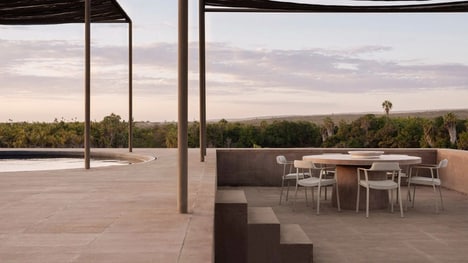 Rammed-Earth Mexico Guesthouses