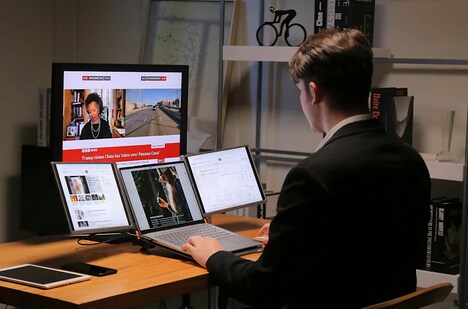 Smart Portable Quad Monitors