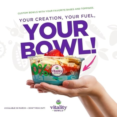 Customizable Acai Bowl Menus